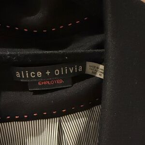 Alice + Olivia Elegant Black Blazer